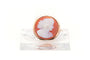 Broche Broche Napoléon III en or jaune sertie d'un camée en agate 58 Facettes B681
