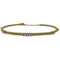 Bracelet Bracelet or jaune 18K et diamants 58 Facettes 00055901