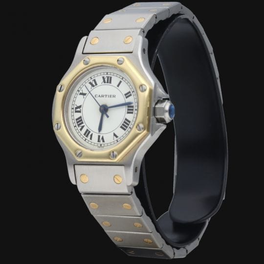 Montre Cartier Montre Santos Octagon 58 Facettes MT41415