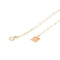 Collier Ginette NY Collier Little Monogram Or rose 58 Facettes 2678597CN