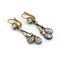 Boucles d'oreilles Boucles d'oreilles - Or jaune Argent & diamants 58 Facettes 250028R