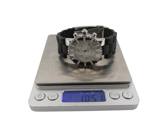 Montre montre CHAUMET class one chronographe 624 38mm acier diamants quartz 58 Facettes 268453