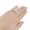 Bague 52 Bague Chaumet "Anneau" or blanc, diamants. 58 Facettes 33538