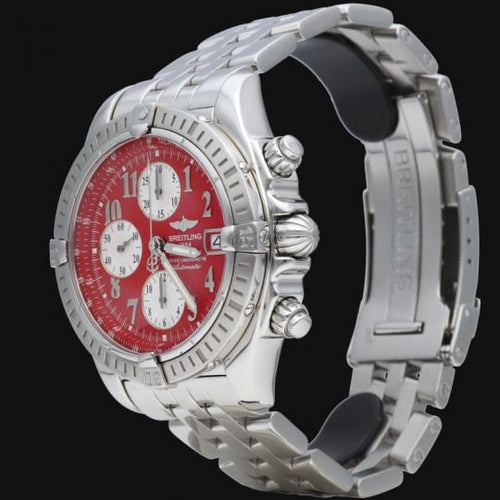 Montre Breitling Montre Chronomat Evolution Chronograph 58 Facettes MT43263