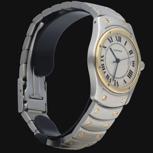 Cartier Montre Santos Galbée Ronde