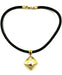 BVLGARI necklace. Piramide necklace 2 golds 58 Facettes