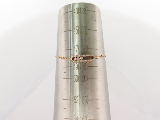 Bracelet bracelet MESSIKA baby move pave 04325 t13-14 en or rose 18k diamants 58 Facettes 270292
