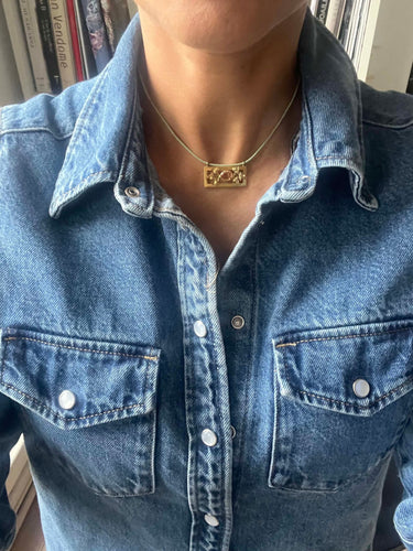 Pendentif Pendentif or jaune et Citrine feuilles de vigne 58 Facettes SQ0271923