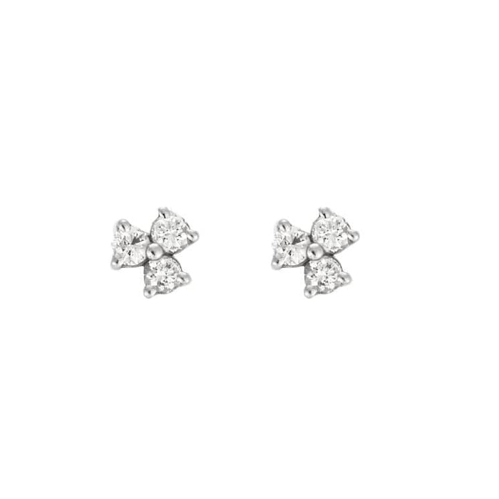 Boucles d'oreilles TIFFANY & Co -  Boucles d’oreilles ARIA platine diamants 58 Facettes