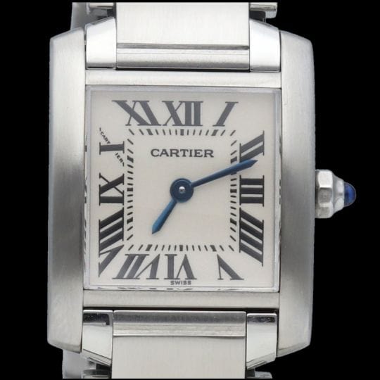 Montre Cartier Montre Tank Francaise Pm 58 Facettes MT40722