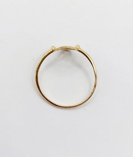 Bague 56 Bague marquise style Art nouveau filigranée vintage en or 18k 58 Facettes A06641