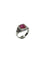 Bague 51.5 Bague Or Blanc Art Déco pierre rose 58 Facettes 985543