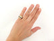 Bague 51 bague BOUCHERON quatre classique large jrg00623 t51 or 18k diamants 0.5ct 58 Facettes 272013