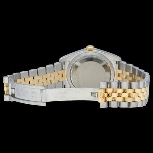 Montre Rolex Montre Date Just Or Jaune 18K / Acier Lady 58 Facettes MT44089