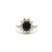 Bague Bague Marguerite Diamants & Saphir 58 Facettes 240211R