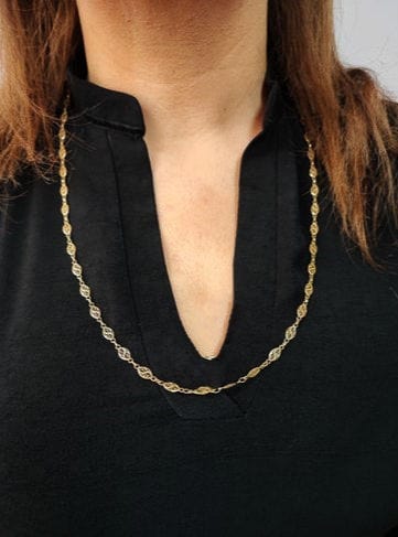 Collier COLLIER SAUTOIR FILIGRANE 58 Facettes Col.Filigra-1498