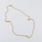 Collier Chaîne ancienne en or jaune 18 carats à 3 éléments 58 Facettes