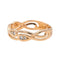 Bague 52.5 Bague Or rose Diamant 58 Facettes 4098647RV