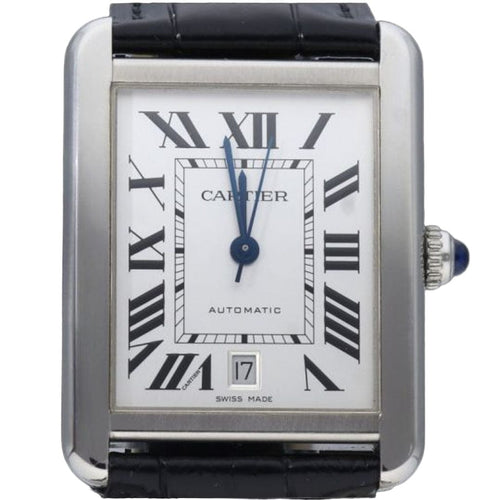 Montre Cartier Montre Tank Solo Xl 58 Facettes MT42339