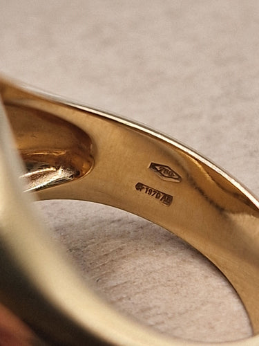 Bague 53 POMELLATO - Bague Victoria en or jaune et quartz 58 Facettes