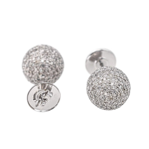 Boucles d'oreilles Boucles d'oreilles Or blanc Diamant 58 Facettes 4388291CN