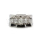 Bague 53 Bague TANK - Or blanc & Diamants 58 Facettes 250223R