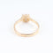 Bague Bague en or rose sertie de diamants taille marquise et princesse 58 Facettes 131455A