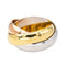 Bague 54 Cartier  Bague  Trinity Or jaune, Or blanc, Or rose 58 Facettes 4434644RV