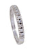 Bague 57 Demi-alliance diamants 58 Facettes 089701