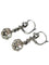 Boucles d'oreilles Boucles d'oreilles vintage platine et diamants 1 ct 58 Facettes 68701