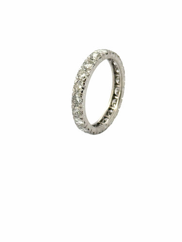 Bague 56 Alliance vintage en or T 56 sertie de diamants 58 Facettes