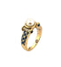 Bague 50 Bague Korloff or jaune perle et diamants 58 Facettes