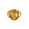 Bague Cocktail en or jaune et citrine