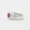 Bague 49 Bague rubis diamants 58 Facettes