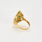 Bague 58 Bague Marquise or jaune, diamants et émeraudes 58 Facettes GU163