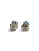 Boucles d'oreilles Boucles d'oreilles or et saphir 58 Facettes