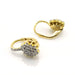 Boucles d'oreilles Boucles d'oreilles dormeuses or jaune Diamants 58 Facettes