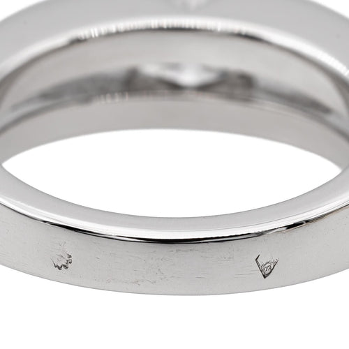 Bague 49 Bague Solitaire Or blanc Diamant 58 Facettes 2529125CN