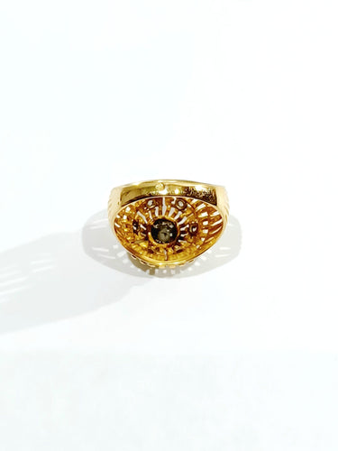 Bague 57 Bague ajourée Or rose & diamants 58 Facettes