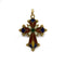 Pendentif Pendentif Croix - Or jaune & Emaux Colorés 58 Facettes 250068SP
