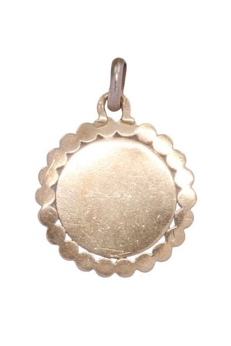 Pendentif MÉDAILLE VIERGE SIGNÉE GRUN 58 Facettes 083891