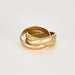 Bague 50 CARTIER - Trinity - Bague Or jaune, rose et blanc 58 Facettes NP01