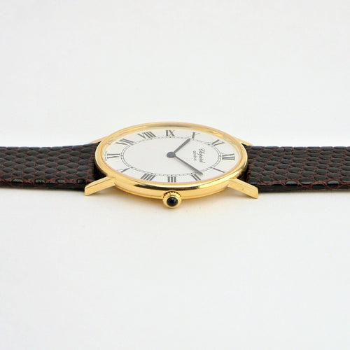 CHOPARD - Montre Baignoire boîtier en or jaune