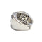 Bague 54 Bague contemporaine en or du 20ème siècle avec diamants 58 Facettes A2654