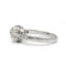 Bague 57 Solitaire accompagné - Or, Platine & Diamants 58 Facettes 250275R