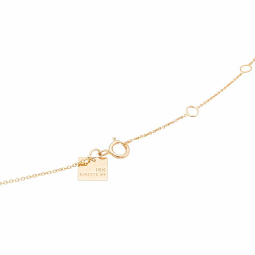 Collier Ginette NY Collier Circle on Chaine Or rose 58 Facettes 2322871CN