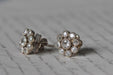 Boucles d'oreilles Boucles d'oreilles anciennes en diamants de la vieille mine 58 Facettes