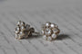 Boucles d'oreilles 18K antique old mine diamond earrings 58 Facettes