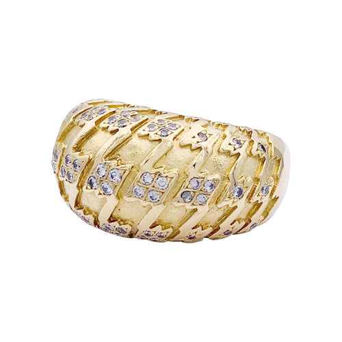 Bague 52 Bague Dior, "Poulette", or jaune, diamants. 58 Facettes 32983
