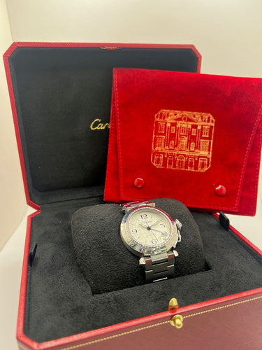 Montre Cartier Pasha C Gmt 58 Facettes